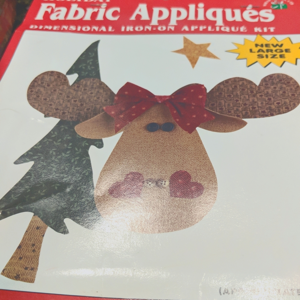 Vintage Craft Fabric Applique Kit